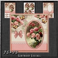 Vintage Soft Lace Flowers And Butterflies Blush 1258