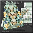 Over The Top Card and Facets Box Butterflies and Flowers
