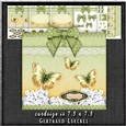 Gift Box and Gift Box Card Kit Green 1292