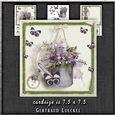 Vintage Watering Can green 1299