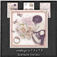 Vintage Flower Lady Peach 1300