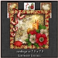 Christmas Candles and Butterflies 1334
