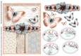 Vintage Shabby Grunge Butterfly Flower Singlesheet 1464