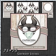 Zodiac Funny Capricorn Card Kit 1491