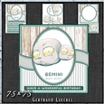Zodiac Funny Gemini Card Kit 1491