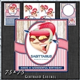 Zodiac Funny Sagittarius Card Kit 1491