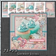 Sweet Christmas Card Topper Kit 1496