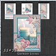 Merry Christmas Card Topper Kit 1496