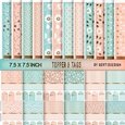 12 Baby Themed Card Base With Tags 1500