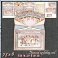 Diamond Topper Fold Christmas Card 1509
