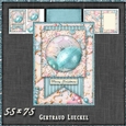 Vintage Christmas Modern  Card Kit 1515