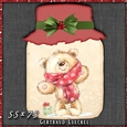 Mason Jar Shaped Card 1526