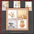 Christmas Bear Card Topper Kit 1520