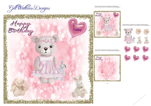 Teddy Girl Birthday