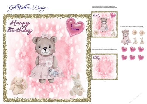 Teddy Girl Birthday 2