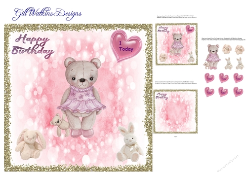 Teddy Girl Birthday 4