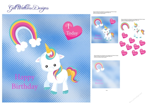 Happy Birthday Unicorn 3