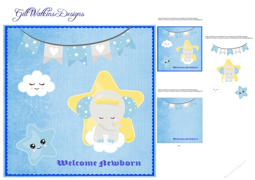 Welcome Newborn Boy