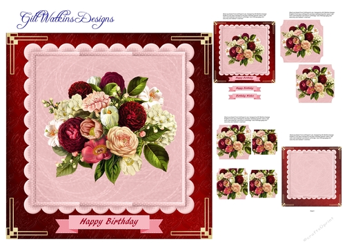 Birthday Bouquet Pyramage 3
