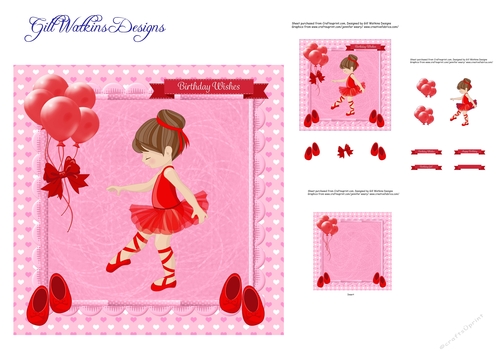 Little Red Ballerina