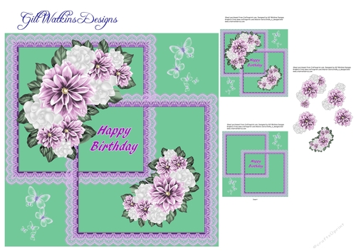 Dahlia & Lace 2 Happy Birthday