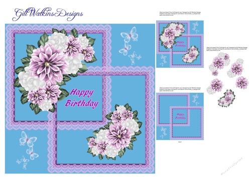 Dahlia & Lace 3 Happy Birthday