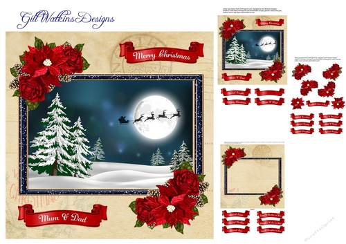 Merry Christmas Scene 1