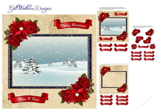 Merry Christmas Scene 4