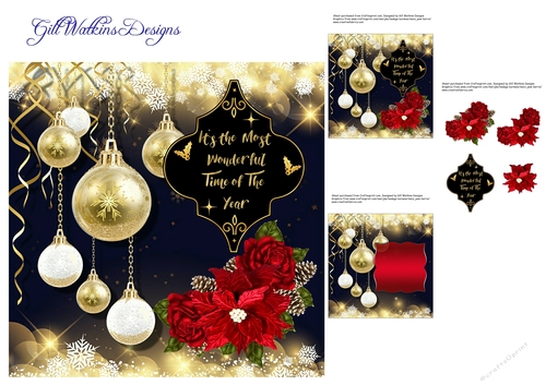 Black Gold Christmas Quote 2