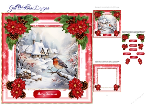 Christmas Robin 2