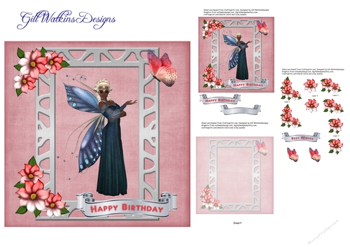 Blue Fairy Birthday
