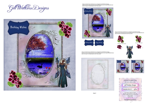 Blue Moon Fairy Birthday