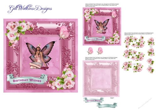 Pink Fairy Birthday