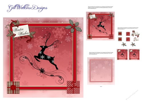 Winter Wishes Reindeer