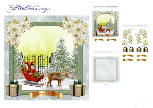 Christmas Winter Sleigh