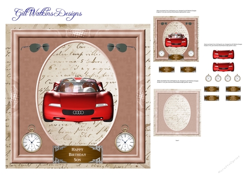 Red audi