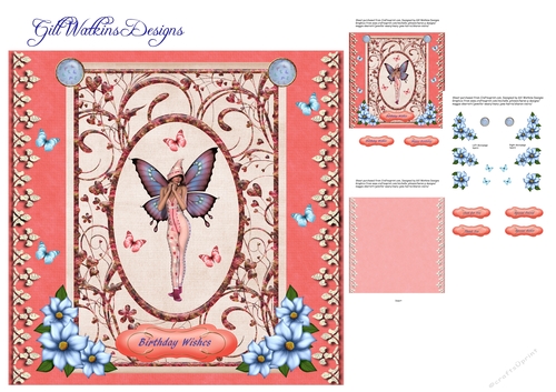 Butterfly Fairy Pink