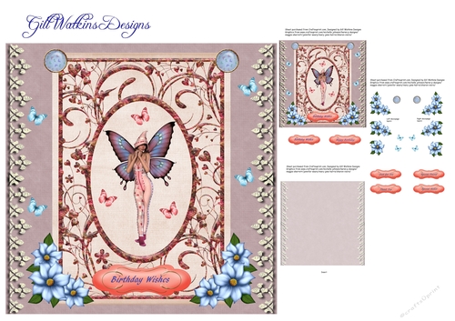 Butterfly Fairy Beige