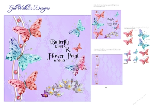 Butterfly Kisses Violet