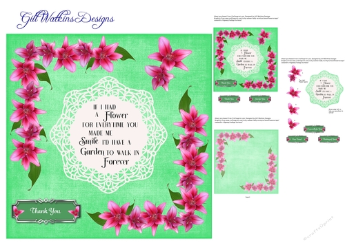 If I Had A Flower Quote Thank You