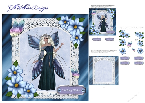 Blues Fairy Birthday