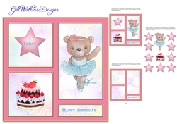 Ballet Bear Birthday Ages