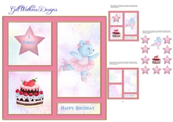 Ballet Bear Birthday Ages 2