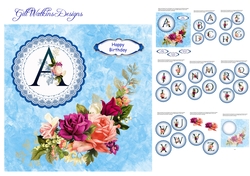 A to Z Card Toppers