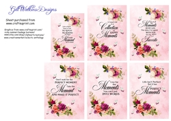 A4 Set of 6 moments quotes