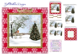 Scenic Christmas Pyramage