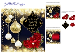 Black Gold Christmas Quote 2
