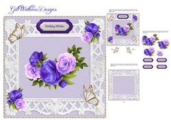 Lilac Rose and Peony