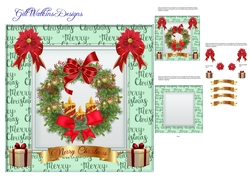 Merry Christmas Wreath 5