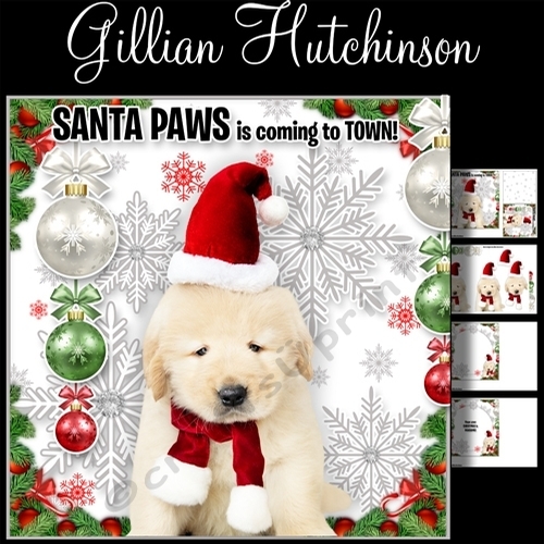 Santa Paws - Golden Retriever 